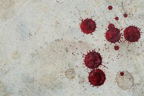 Blood spills